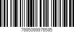 Código de barras (EAN, GTIN, SKU, ISBN): '7895099976595'