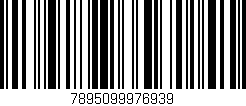 Código de barras (EAN, GTIN, SKU, ISBN): '7895099976939'