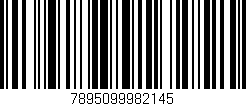 Código de barras (EAN, GTIN, SKU, ISBN): '7895099982145'