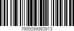 Código de barras (EAN, GTIN, SKU, ISBN): '7895099983913'