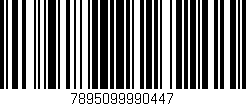 Código de barras (EAN, GTIN, SKU, ISBN): '7895099990447'