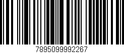 Código de barras (EAN, GTIN, SKU, ISBN): '7895099992267'