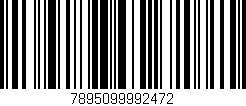 Código de barras (EAN, GTIN, SKU, ISBN): '7895099992472'