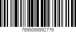 Código de barras (EAN, GTIN, SKU, ISBN): '7895099992779'