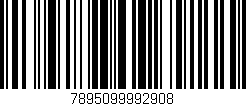 Código de barras (EAN, GTIN, SKU, ISBN): '7895099992908'