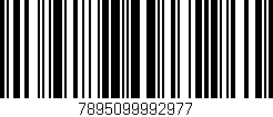 Código de barras (EAN, GTIN, SKU, ISBN): '7895099992977'