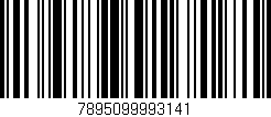 Código de barras (EAN, GTIN, SKU, ISBN): '7895099993141'