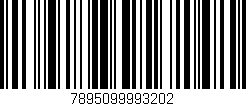 Código de barras (EAN, GTIN, SKU, ISBN): '7895099993202'