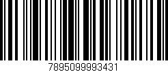 Código de barras (EAN, GTIN, SKU, ISBN): '7895099993431'