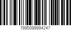 Código de barras (EAN, GTIN, SKU, ISBN): '7895099994247'