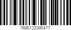Código de barras (EAN, GTIN, SKU, ISBN): '7895123395477'
