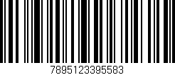 Código de barras (EAN, GTIN, SKU, ISBN): '7895123395583'