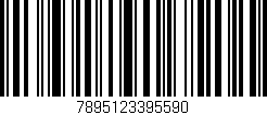 Código de barras (EAN, GTIN, SKU, ISBN): '7895123395590'