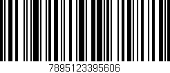 Código de barras (EAN, GTIN, SKU, ISBN): '7895123395606'