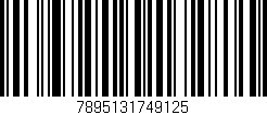 Código de barras (EAN, GTIN, SKU, ISBN): '7895131749125'
