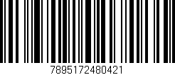 Código de barras (EAN, GTIN, SKU, ISBN): '7895172480421'