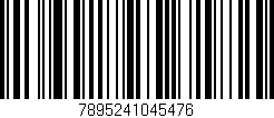 Código de barras (EAN, GTIN, SKU, ISBN): '7895241045476'