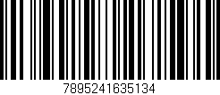 Código de barras (EAN, GTIN, SKU, ISBN): '7895241635134'