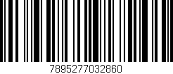 Código de barras (EAN, GTIN, SKU, ISBN): '7895277032860'