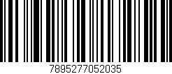 Código de barras (EAN, GTIN, SKU, ISBN): '7895277052035'