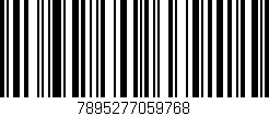 Código de barras (EAN, GTIN, SKU, ISBN): '7895277059768'