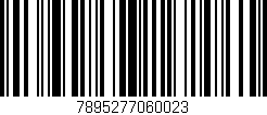 Código de barras (EAN, GTIN, SKU, ISBN): '7895277060023'