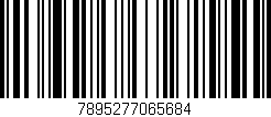 Código de barras (EAN, GTIN, SKU, ISBN): '7895277065684'