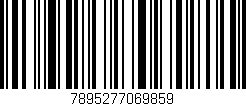 Código de barras (EAN, GTIN, SKU, ISBN): '7895277069859'