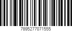 Código de barras (EAN, GTIN, SKU, ISBN): '7895277071555'
