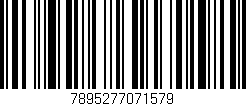 Código de barras (EAN, GTIN, SKU, ISBN): '7895277071579'
