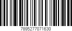 Código de barras (EAN, GTIN, SKU, ISBN): '7895277071630'