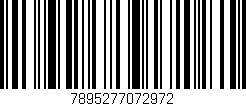 Código de barras (EAN, GTIN, SKU, ISBN): '7895277072972'