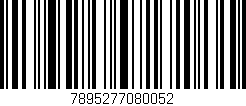 Código de barras (EAN, GTIN, SKU, ISBN): '7895277080052'