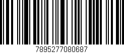 Código de barras (EAN, GTIN, SKU, ISBN): '7895277080687'