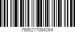 Código de barras (EAN, GTIN, SKU, ISBN): '7895277094264'