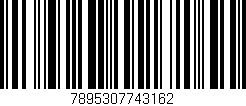 Código de barras (EAN, GTIN, SKU, ISBN): '7895307743162'
