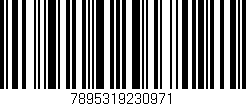 Código de barras (EAN, GTIN, SKU, ISBN): '7895319230971'