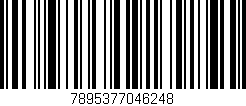 Código de barras (EAN, GTIN, SKU, ISBN): '7895377046248'