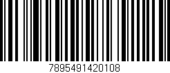 Código de barras (EAN, GTIN, SKU, ISBN): '7895491420108'