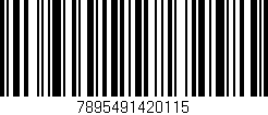 Código de barras (EAN, GTIN, SKU, ISBN): '7895491420115'