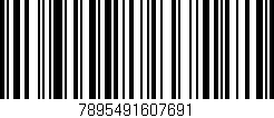 Código de barras (EAN, GTIN, SKU, ISBN): '7895491607691'