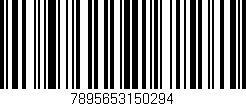 Código de barras (EAN, GTIN, SKU, ISBN): '7895653150294'