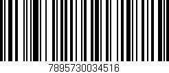 Código de barras (EAN, GTIN, SKU, ISBN): '7895730034516'