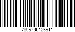 Código de barras (EAN, GTIN, SKU, ISBN): '7895730125511'