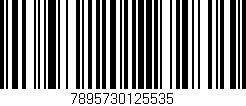 Código de barras (EAN, GTIN, SKU, ISBN): '7895730125535'