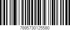 Código de barras (EAN, GTIN, SKU, ISBN): '7895730125580'