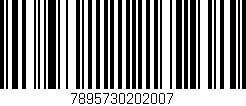Código de barras (EAN, GTIN, SKU, ISBN): '7895730202007'