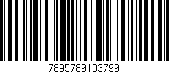 Código de barras (EAN, GTIN, SKU, ISBN): '7895789103799'
