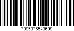 Código de barras (EAN, GTIN, SKU, ISBN): '7895876546609'