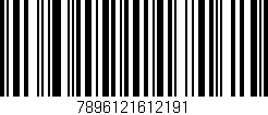 Código de barras (EAN, GTIN, SKU, ISBN): '7896121612191'